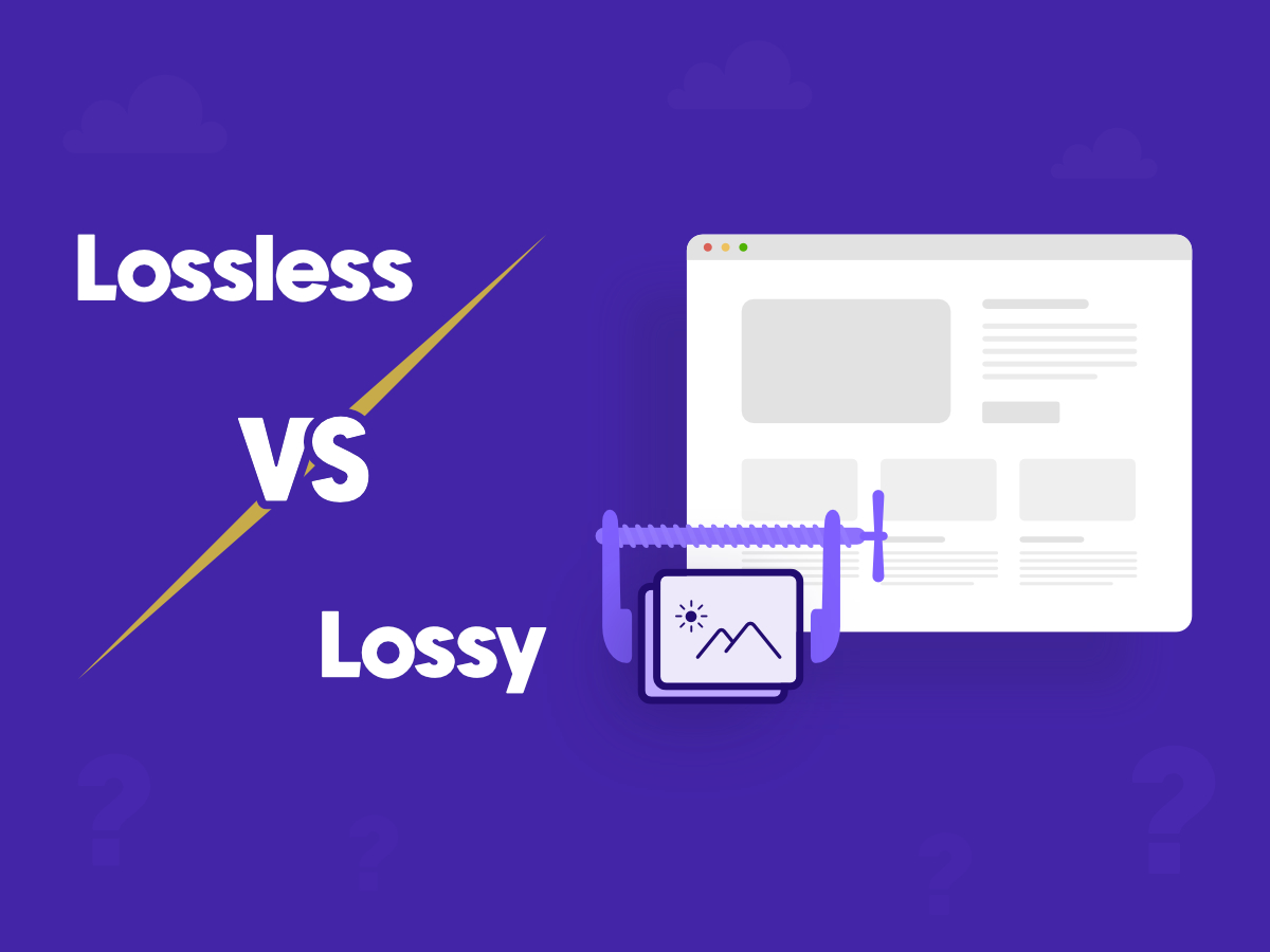 Lossless vs Lossy images compression