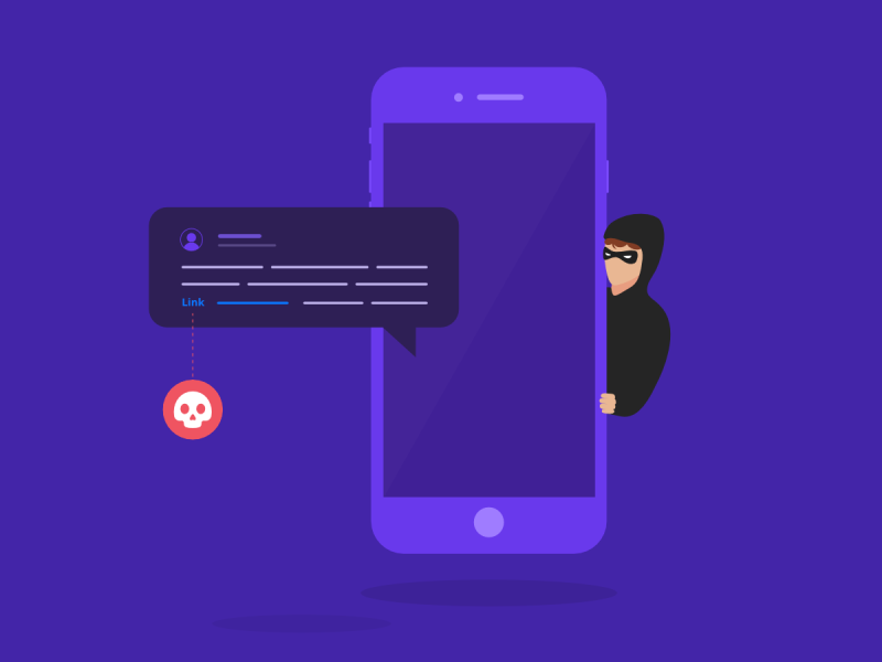 Smishing Phishing Attack